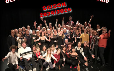 Présentations spectacles ateliers théâtre Saison 2024/2025